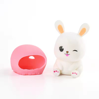 Sombrero Mágico de Conejo de Material PU al por Mayor OEM, Disfraz de Animal para Juego de Rol, Juguete Sensorial DIY para Niñas, Niños y Bebés