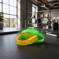 Promotion bracelet usb flash drive Cle Usb Silicone clé usb 128 go 32 go 64 go bracelet usb 3.0 2.0 clés de mémoire