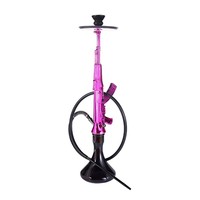 Nouveau design, chicha de grande taille 78 cm, AK47, narguilé arabe de qualité supérieure, ensemble de chicha avec tuyau en silicone