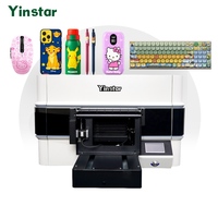 Impresora UV Plana Yinstar A3 con Cabezal I3200 U1 Todo en Uno para Bolígrafos, Cerámica, Acrílico, Vidrio y Metal