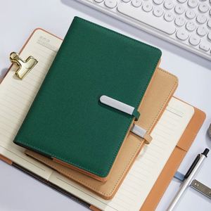Carnet de notes professionnel A5 A6 A7 en cuir PU avec logo personnalisé, 100 feuilles, impression UV de haute qualité, reliure cousue - Product Image 4