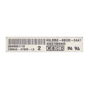 Adaptateur de liaison SINAMICS S120 PLC 6SL3352-6BE00-0AA1 - Product Image 4
