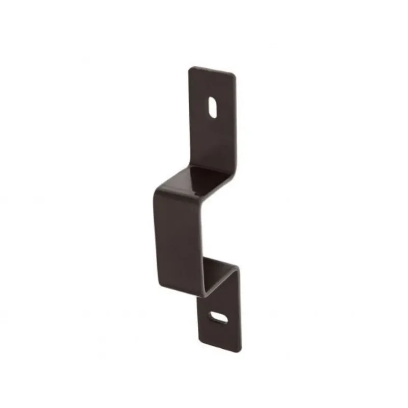 Supporto per palo/traversa 20x40mm, inseribile, acciaio, 2.0mm