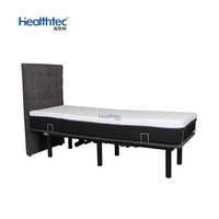 Vente directe usine : Lit électrique réglable et pliable JJ02 en métal, tailles simple, double, queen et king, avec fonction massage inclinable