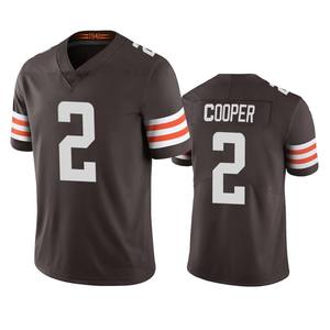 #95 Myles Garrett 24 Nick Chubb 12 Shedeur Sanders Deshaun Watson Jersey Football Amari Cooper Hunt Ward Maillots cousus - Product Image 3