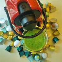 Capsules de Matcha Vanille de Qualité Cérémoniale Personnalisées en Gros pour Machine à Café