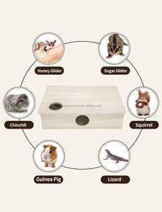 Toptan yaratıcı küçük boy ahşap <span class=keywords><strong>Hamster</strong></span> evi nefes kapalı açık evcil hayvan kafesi kuş uygulama <span class=keywords><strong>Hamster</strong></span> Hideout - Product Image 5