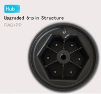 Roues de plage Yak Outdoors de 16 pouces pour kayak/canoë, pneus gonflables pour chariot de plage, roues de sable pour chariot à main