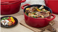 Castiron pot multi-usages/pot castiron avec couvercle/pot combiné castiron