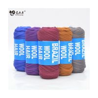 Offre Spéciale En Gros Nouvelle Laine Brésilienne Cheveux Africains Cheveux Acrylique Fil Pour Torsion Tresse