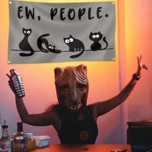 Bandera Decorativa Ew People de 3x5 pies para Dormitorio Universitario o Sala de Estar, Accesorio Decorativo para tu Espacio - Product Image 2