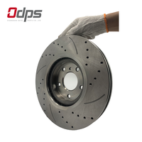 31375-20 Disco de freno ventilado ranurado perforado trasero 278mm Fórmula de cerámica Coche de pasajeros Silencioso Durable y sin polvo