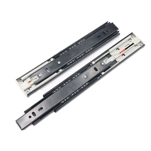 45mm rộng 3 lần trượt đường ray cực Kính thiên văn trượt ngăn kéo phần cứng cho nhà bếp ăn phòng ngủ phụ kiện nội thất phòng tắm - Product Image 5