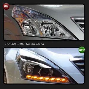 TYPY Car for Teana 12V <b>LED</b> <b>Headlight</b> 2008-2012 Upgrade Modified New DRL Dynamic Turn Signal Auto Accessories - Product Image 2