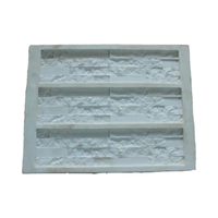 Moule en PVC pour carreaux muraux en pierre artificielle, moules réutilisables en plastique pour briques de béton, vente en gros