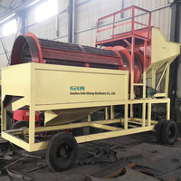 Nouvelle machine de criblage rotative industrielle Gelin pour cendres de charbon / Crible rotatif / Tambour rotatif spirale 5-800tph