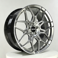 Jantes forgées en aluminium 6061-T6 personnalisées 5x112 15-30 pouces, jantes argentées pour Audi BMW Mercedes Porsche Tesla RE30RPF1