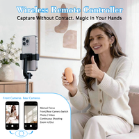 Télécommande compacte rechargeable par USB pour défilement TikTok, déclencheur d'appareil photo pour selfie, pour tablette, téléphone et diffusion en direct