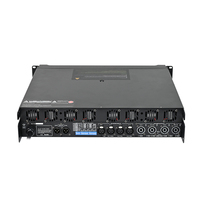 Amplificateur de puissance 1350W à quatre canaux pour club professionnel et église, avec support arrière