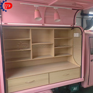 2024 American Popular Street Carritos de comida rápida al aire libre Crepe Food Truck con Snack Cocina móvil Equipos de cocina Precio bajo - Product Image 1