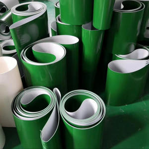 Profesyonel çin üretim kaynağı yeşil/mavi/beyaz/siyah soğuk dayanıklı PVC/PU/PE/PVK endüstriyel konveyör bant - Product Image 3