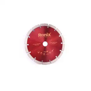 Ronix cakram pemotong granit, peralatan tangan RH-3526 180MM, marmer keramik kaca ubin batu beton Resin