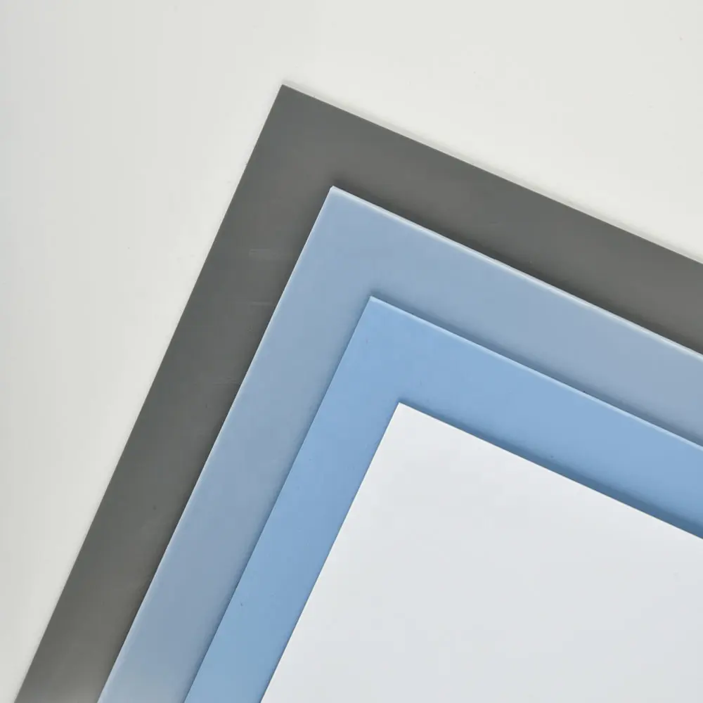 Benutzer definierte 2mm 3mm 4mm Cupsheets Dekoration PVC marmorierte Kunststoff platten Wand paneel ABS Kunststoff platten