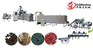 เครื่องอัดเม็ดอาหารปลาแบบลอยใหม่เครื่องอัดรีดแบบสกรูคู่สำหรับอาหารปลา - Product Image 2