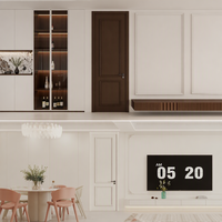 Porte intérieure en bois peinte sur mesure 840x2100 conforme DIN pour projets résidentiels, à âme pleine, style moderne