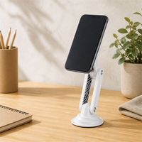 Support de téléphone portable pliable, structure pliable portable pour un rangement facile, support de téléphone pour les voyages d'affaires, fournisseur de supports de téléphone