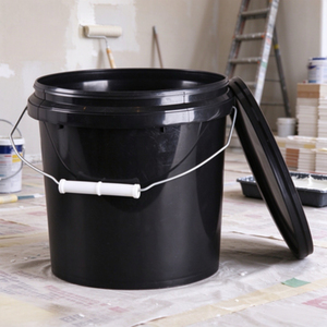 <b>Plastic</b> Pail <b>with</b> Metal Handle and <b>Lid</b> Round <b>Plastic</b> <b>Bucket</b> for Paint Coating Chemical Storage Packaging - Product Image 5