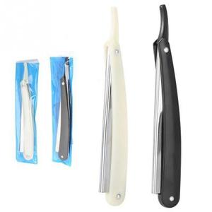 Wanmei Rasoir manuel pliable de barbier style ancien pour le <span class=keywords><strong>rasage</strong></span> et le nettoyage du visage - Product Image 2