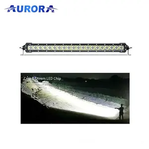 Barra de luz Led para todoterreno IP69K e-mark, 4x4, de una hilera, 20 '', ATV