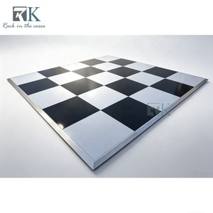 Plataforma de Baile para Decoración de Banquetes con Bordes de Aluminio, Plataforma Resistente - Product Image 3