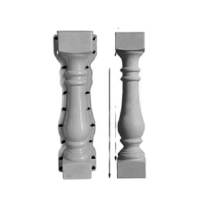 plastic concrete balustrade mold baluster fence column mould