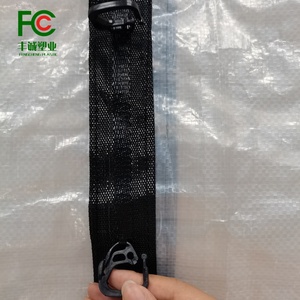 Film plastique de bâche de serre PE tissé renforcé traité aux UV pour une protection durable des fraises en milieu agricole - Product Image 5