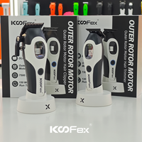 Tondeuse à cheveux professionnelle KooFex KF-6416 à quatre moteurs, série de moteurs vectoriels, haute vitesse, moteur à rotor externe sans balais
