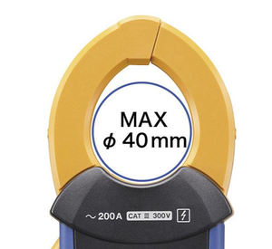 Jauge de fuite de courant alternatif HIOKI CM4003 avec sortie RMS/analyse de forme d'onde et alimentation externe 0,06 mA-200 A IEC 61557-13 - Product Image 5