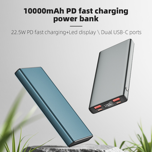 Banco de Energía Portátil de 10000mAh con Carga Rápida PD de 22.5W, Pantalla Digital y Doble Puerto Tipo-C - Product Image 2