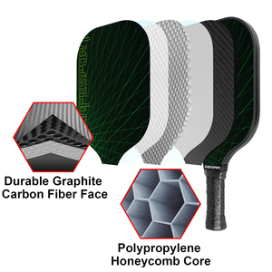 Biểu tượng tùy chỉnh in usapa phê duyệt đầy đủ sợi carbon sợi thủy tinh Graphite pickleball mái chèo - Product Image 5