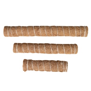 EASTOMMY – Support de plante Totem Rose verte en noix de <span class=keywords><strong>coco</strong></span>, poteau d'escalade, accessoires de jardin pour plantes en pot d'intérieur, ET-583909-M - Product Image 1