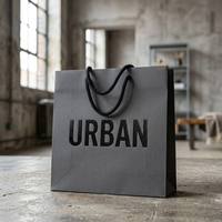 Umweltfreundliche Geschenktüte aus Recyclingpapier für Hochzeiten und Partys, Langlebige Kleine Geschenktasche mit Schleifenhenkel