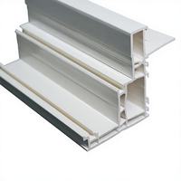 Profils d'extrusion en plastique UPVC sur mesure pour fenêtres, portes, cuisines, supermarchés, écologiques et durables