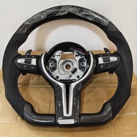 Volant en carbone LED personnalisé pour BMW F10 F20 F22 F30 F34 F82 E70 E82 E88 E90 E92 E93