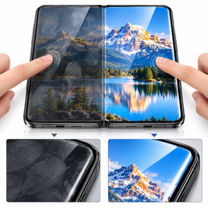 ฟิล์มไฮโดรเจล OEM EPU สำหรับ iPhone Duo Matte ป้องกันรอยขีดข่วนแบบยืดหยุ่น  ปกป้องหน้าจอแบบเต็มจอ ลดการมองเห็นรอยพับ - Product Image 2