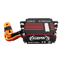 Haute qualité GDW DS498MG 22KG servomoteur numérique 0.08 Engrenage en acier Esc pour avion turboréacteur à voilure fixe 90E et hélicoptère