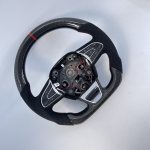 Volant en cuir Alcantara et fibre de carbone très populaire pour Renault <span class=keywords><strong>Mégane</strong></span> / Scénic - Product Image 3