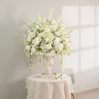 FB-WH46 Décorations de table artificielles pour événements, centres de table de mariage, marqueurs d'îlots de fête, fleurs décoratives pour arrière-plans photographiques