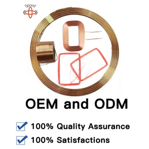 Inducteurs <span class=keywords><strong>de</strong></span> charge sans fil pour smartphone <span class=keywords><strong>de</strong></span> bureau intelligents à charge <span class=keywords><strong>rapide</strong></span> supérieure, double bobine, blindage magnétique, faible résistance, 5W-30W - Product Image 6