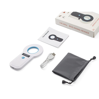 Lecteur d'oreille portable W90B de haute qualité pour animaux de compagnie, scanner RFID ABS pour identification d'animaux